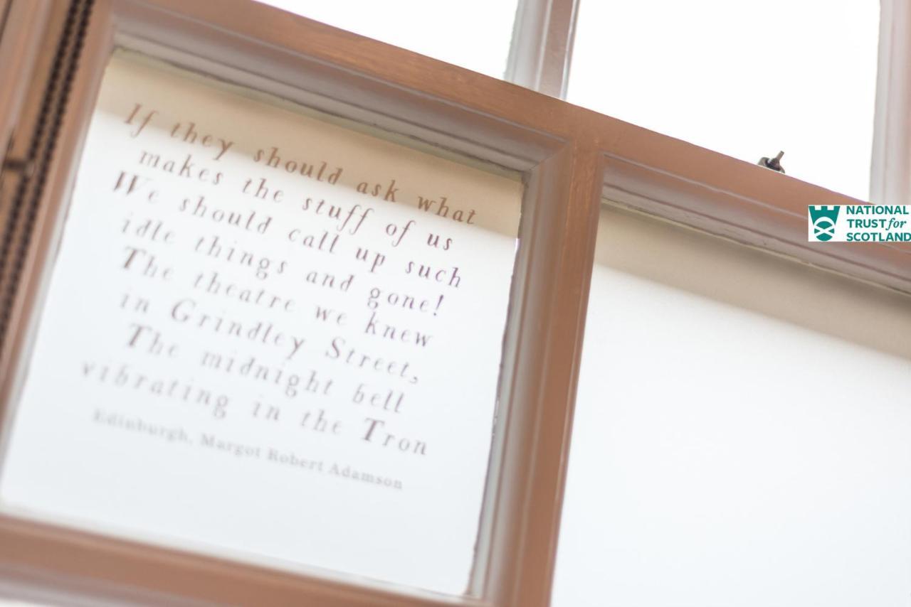The Riddoch Apartment By The National Trust Scotland EDI Eksteriør billede